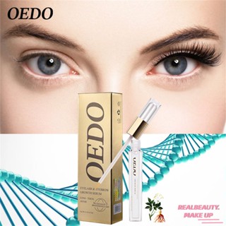 OEDO มาสคาร่าหนาหยิกยาวขนตาสีดำ Nutrient Solution สำหรับ Healthy Growth Curling Eyelash Nutrient Solution หนาแน่น Eyelash Growth Agent Antiwarping Moisturizing [realbeauty]