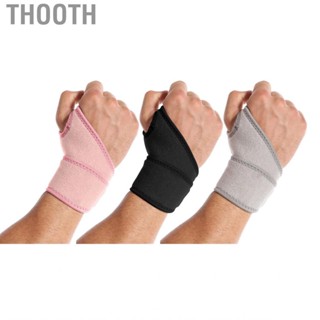 Thooth Wrist Brace  Support Breathable Widely Used Hook and Loop for Outdoor