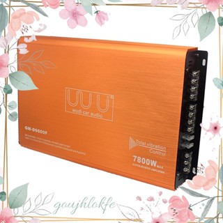 เครื่องขยายเสียงสเตอริโอ 12V 7800W 4 ช่องทาง สามารถปรับได้ สําหรับรถยนต์