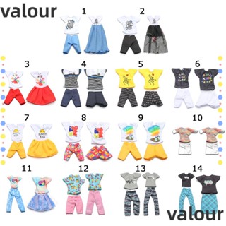 Valour โมเดลเสื้อผ้า สเกล 1/6 30 ซม. อุปกรณ์เสริม สําหรับบ้านตุ๊กตา 2 ชุด