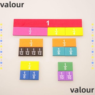 Valour ของเล่นการศึกษา สีรุ้ง 51 ชิ้น 51 ชิ้น