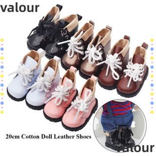 Valour รองเท้าบูทมาร์ติน 20 ซม. 5 สี แฟชั่น สําหรับตุ๊กตา DIY