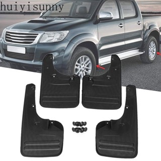 Hys บังโคลนหน้า หลัง พลาสติก สําหรับ Toyota Hilux Vigo 2005-2014 4 ชิ้น