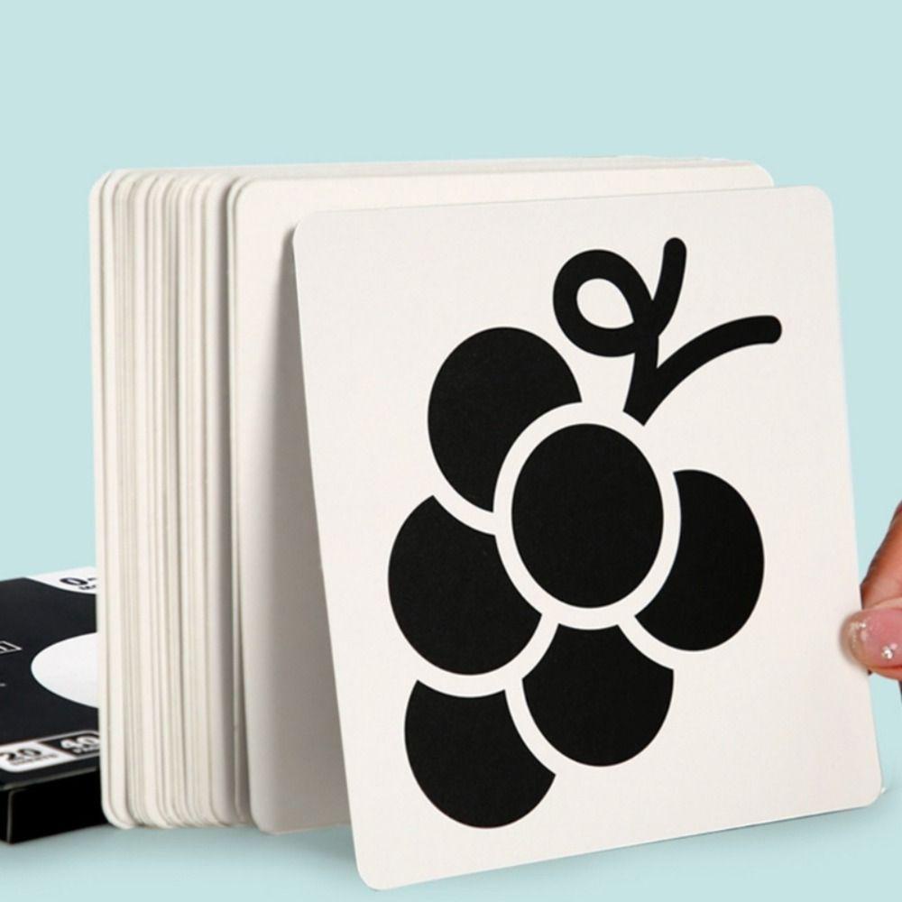 Danilo ทารก Visual Stimulation Card High Contrast สีการเรียนรู ้ Baby ...