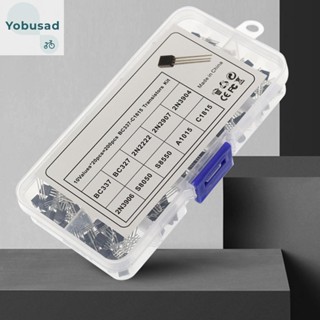 [Yobusad.th] ชุดทรานซิสเตอร์ 10 Values TO-92 BC327 BC337 2N3906 S8050 S8550 A1015 C1815 200 ชิ้น