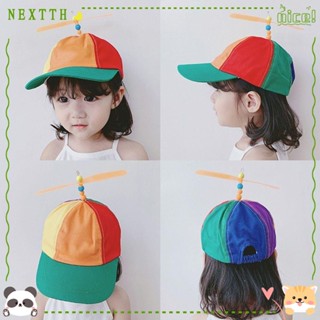 Nextth หมวกเบสบอล ผ้าฝ้าย ลายแมลงปอ ไม้ไผ่ สําหรับเด็กผู้ชาย และเด็กผู้หญิง