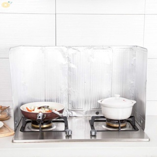 【VARSTR】Baffle Plate 90 * 50cm Folding Design Insulated Oil-splash Guard Screen Kitchen