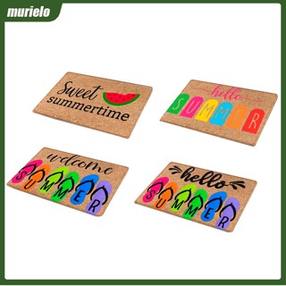 Cod พรมเช็ดเท้า ลาย Hello Doormat กันลื่น ทนต่อการเสียดสี ขนาด 40x60 ซม. 60x90 ซม. สําหรับห้องนอน ห้องน้ํา ทางเข้า