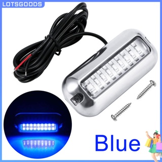 ★ Lotsgoods.th ★【พร้อมส่ง】ไฟ Led 27 ดวง 10-30V สเตนเลส กันน้ํา อุปกรณ์เสริม สําหรับติดเรือ