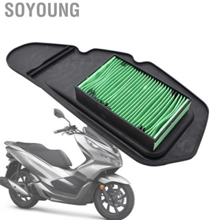 Soyoung Motorcycle Air Filter Engine Protection High Flow Intake Cleaner for PCX150 PCX125