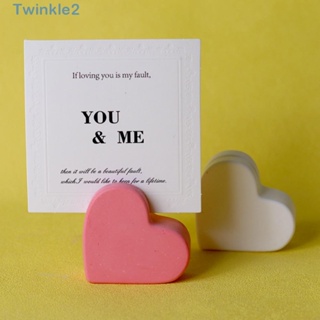 Twinkle แม่พิมพ์ซิลิโคนเรซิ่น รูปหัวใจ สําหรับทําเทียน แฮนด์เมด DIY