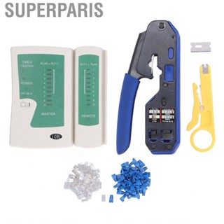 Superparis RJ45 Crimping Tool Kit TerminalCrimper Wire Terminal For Cat5 Cat6