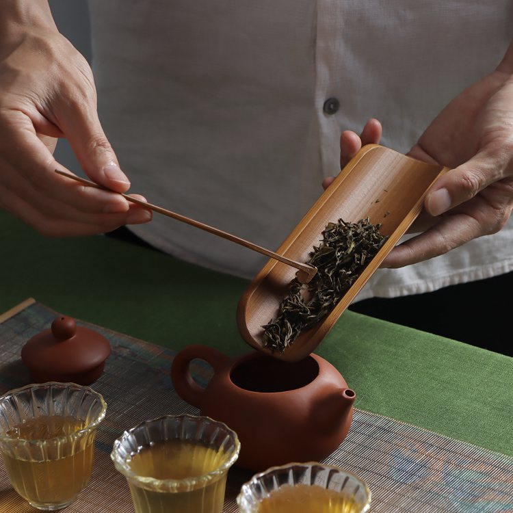 [Uayun] ชุดถ้วยชาไม้ไผ่ แฮนด์เมด สามชิ้น - รูปที่ 4