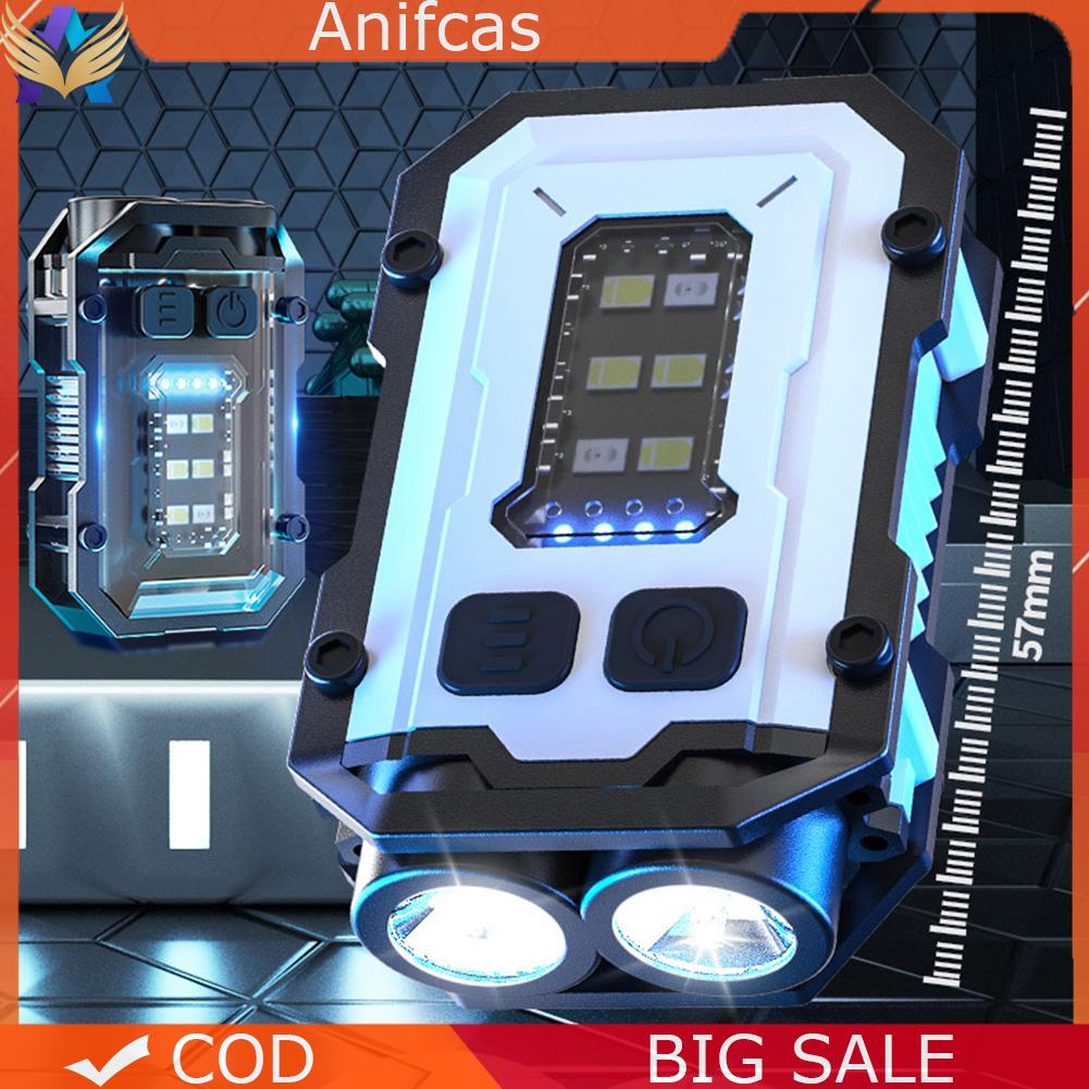 ไฟฉายฉุกเฉิน LED COB Type C 700mAh หรี่แสงได้ [Anifcas.th]