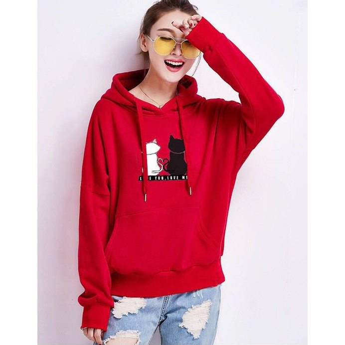 𝑬𝑽𝑬 เสื้อกันหนาวสีสันสดใส เสื้อกันหนาวแขนยาวผ้าหนานุ่มชิคๆสไตล์เกาหลี (E-1038)
