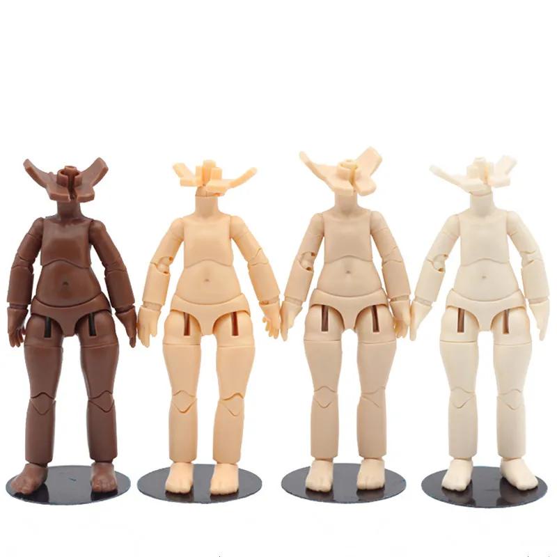 ใหม่ Ob11 บอดี้ตุ๊กตา 1/12 Bjd ข้อต่อหลายข้อต่อ ขยับได้ สําหรับหัวตุ๊กตา Gsc Diy อุปกรณ์เสริมแต่งตัว