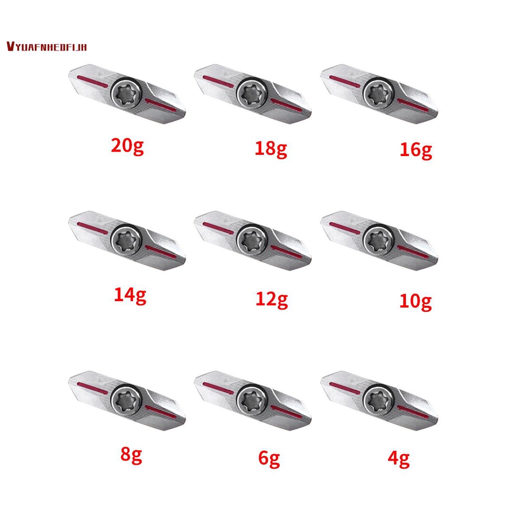 【vyuafnhedfijh】ใหม่ ลูกกอล์ฟ สําหรับ Ping G410 Weight for Ping G410 Driver 4G-20G