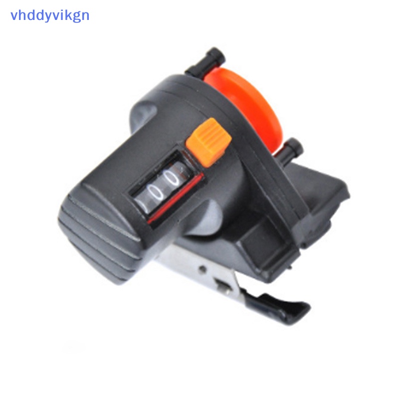 VHDD 0-999M 6 ซม.Pesca สายตกปลาความลึก Finder เคาน์เตอร์เครื่องมือตกปลาเคาน์เตอร์ VN