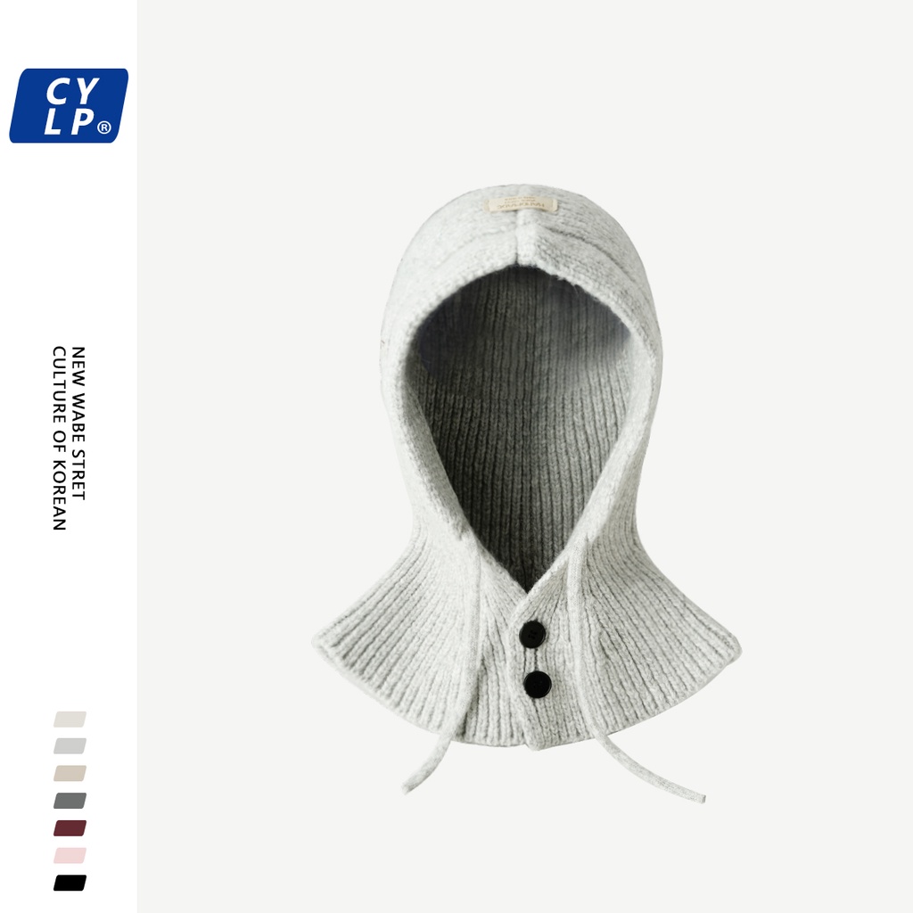 หมวก ผ้าวูลถัก ป้องกันหู ให้ความอบอุ่น แฟชั่นฤดูหนาว สไตล์เกาหลี สําหรับผู้หญิง - รูปที่ 7