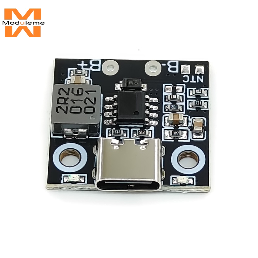 โมดูลบอร์ดชาร์จแบตเตอรี่ลิเธียม 5V 18650 Type-C
