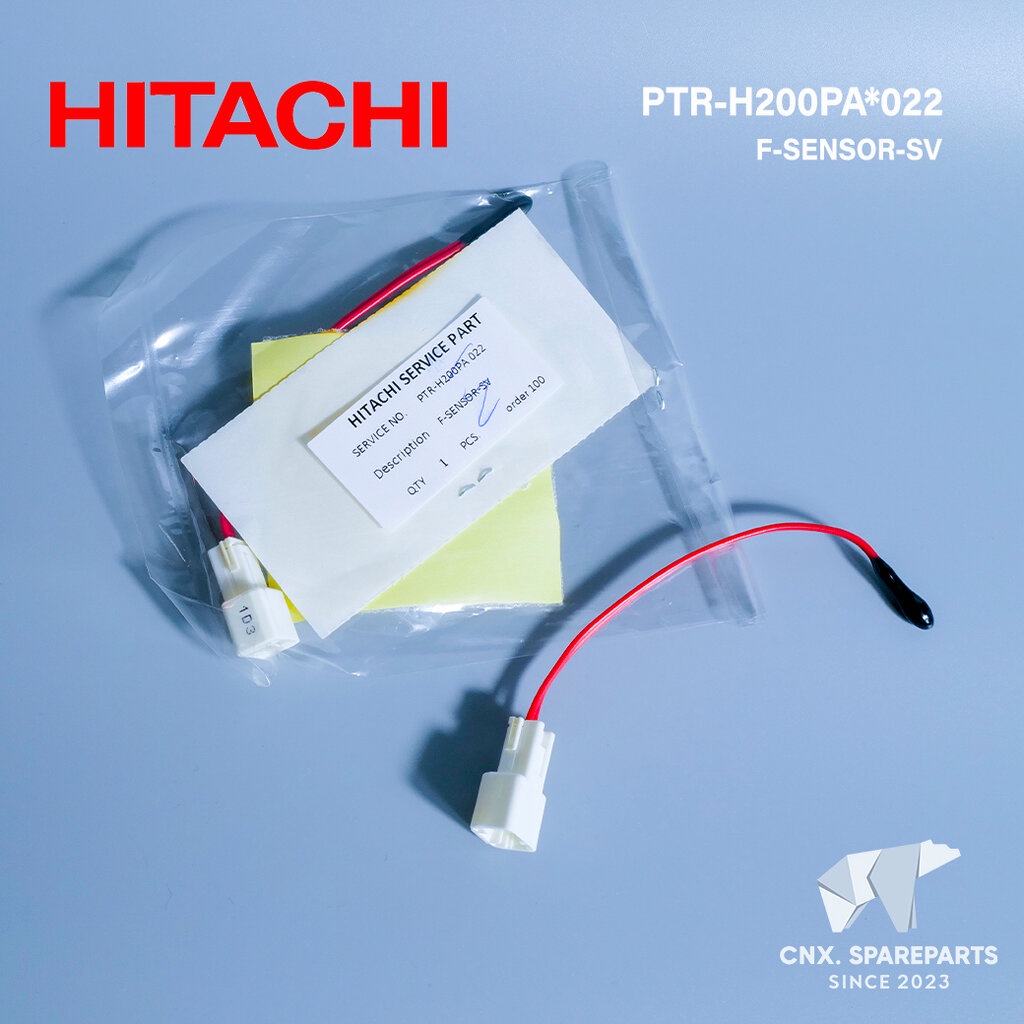 PTR-H200PA*022 เซ็นเซอร์ตู้เย็น HITACHI เซ็นเซอร์วัดอุณหภูมิช่องแช่เย็นฮิตาชิ อะไหล่ตู้เย็น ของแท้ศูนย์