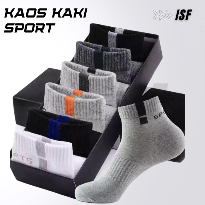 MATA Premium Wholesale Plain Short Ankle Sport Socks - สีดํา