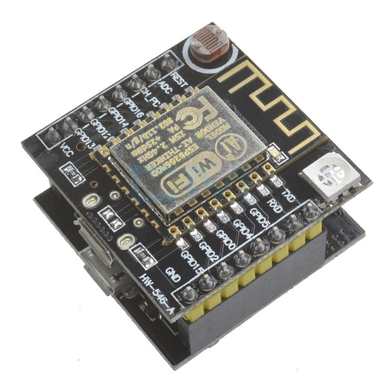 ESP8266 ESP-12F ESP12F CH340 WIFI Serial Witty Cloud Development Board MINI Nodemcu USB ถึง TTL Micr