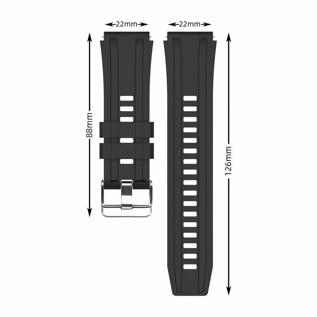 (ส่งจากไทย)สายนาฬิกา22mmสำหรับGarmin 255/255music/265/265music/vivo/venu2/venu3สายชิลิโคน