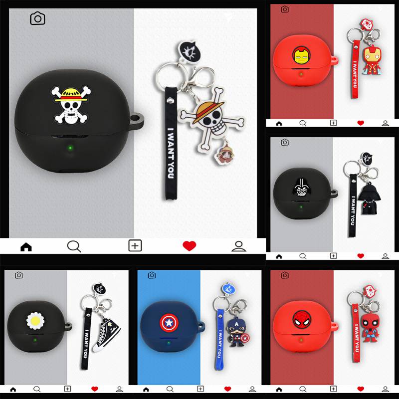 C409  Soundpeats clear case / AIR4 pro CASE Silicone Protective Case Dust-proof Protective Case for 