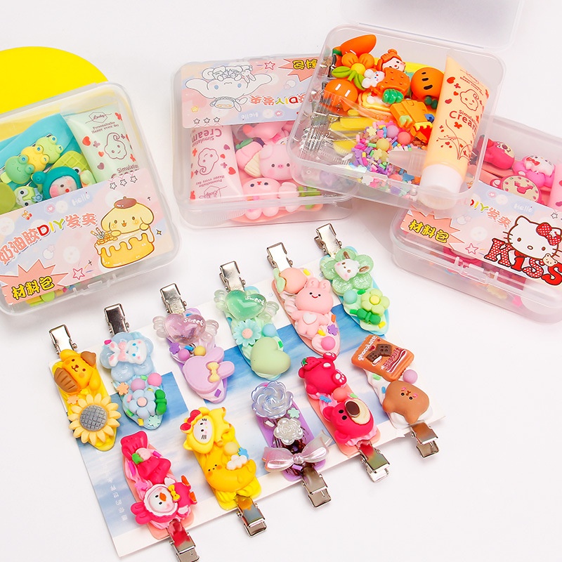 A778 กิ๊บเซ็ทDIY ชุดDIYทำกิ๊บติดผม พร้อมส่งในไทย Party Candle