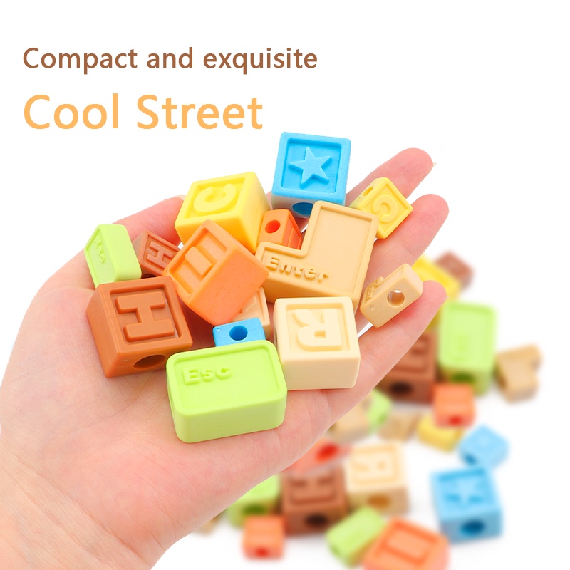 ใหม่ 1 ชิ้น Square Building Blocks Shoelaces ตกแต่งหัวเข็มขัดรองเท้า Charms สําหรับรองเท้าผ้าใบลําลองรองเท้าแตะเด็กผู้ใหญ่อุปกรณ์เสริม