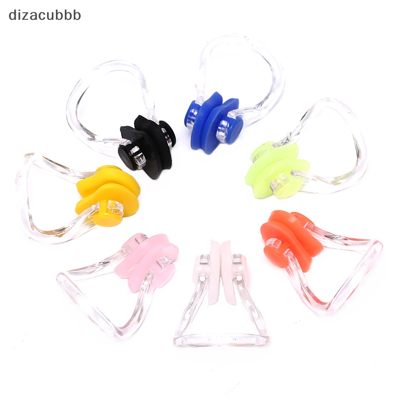 (dizacubbb) ใหม่ คลิปหนีบจมูก ซิลิโคนนิ่ม ใส่สบาย สําหรับเด็ก และผู้ใหญ่ ว่ายน้ํา