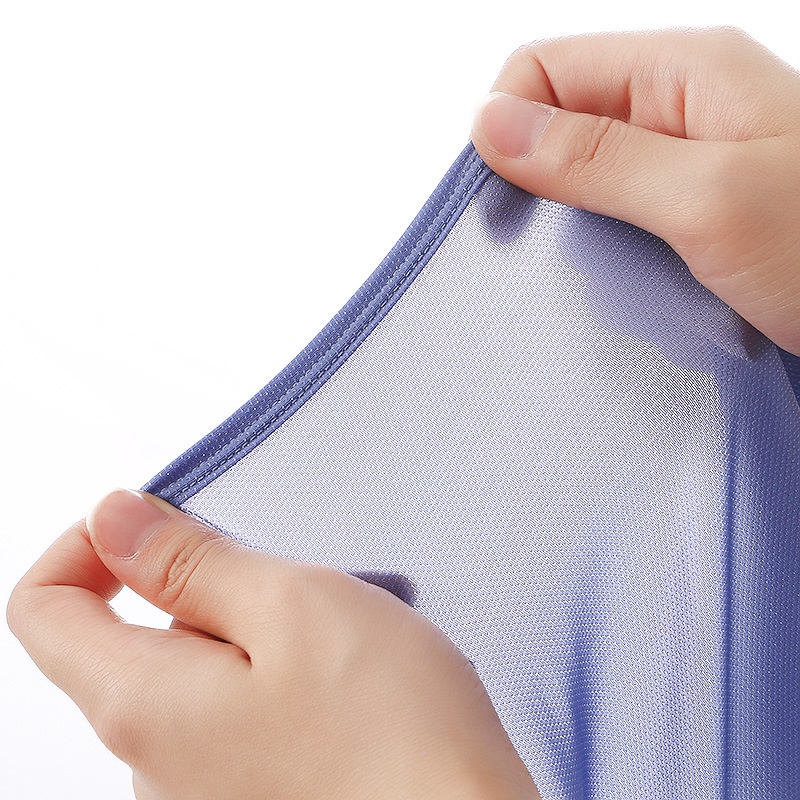 ใหม่ กางเกงชั้นใน ผ้าเรยอน ผ้าตาข่าย ระบายอากาศ ใส่สบาย เหมาะกับฤดูร้อน สําหรับผู้ชาย 1056-DK - รูปที่ 6