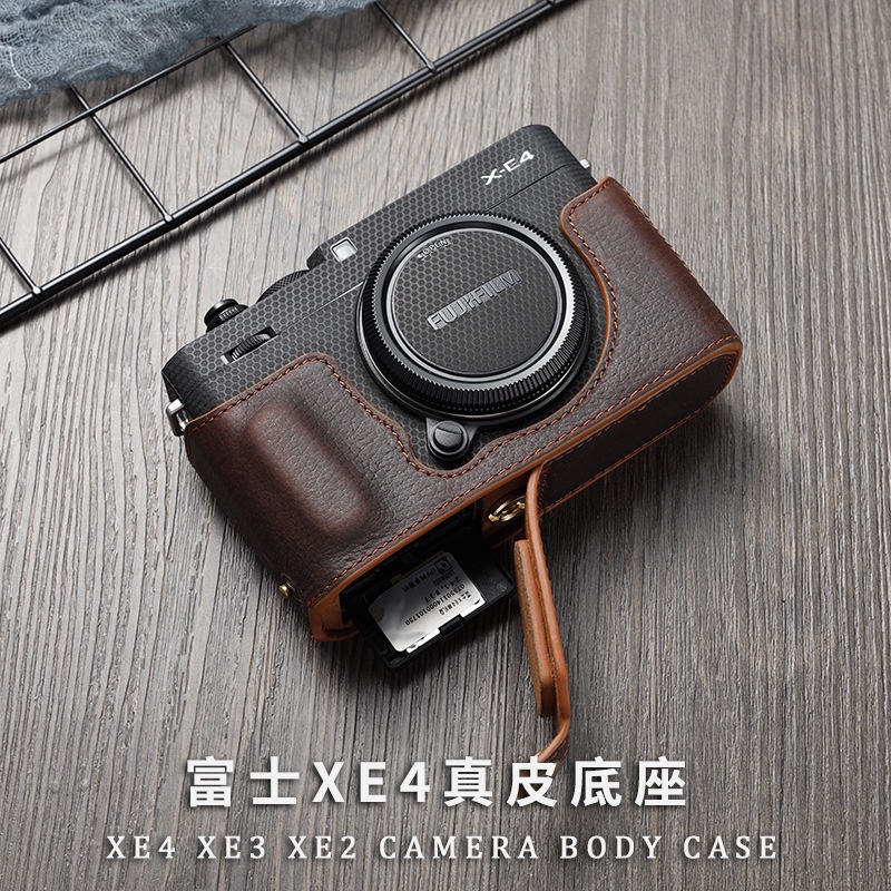 เคสกระเป๋าหนัง ป้องกันกล้อง สําหรับ Fuji XE4 X-E4 XE3 XE2 XE1 XE2S