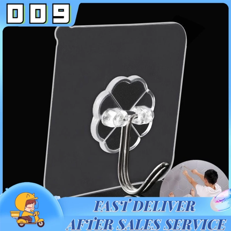 ตะขอติดผนัง อเนกประสงค์ สำหรับติดกำแพง ติดเพดาน ตะขอกาวติดผนัง อเนกประสงค์ไม่ต้องเจาะ ตะขอแขวนติดผนัง