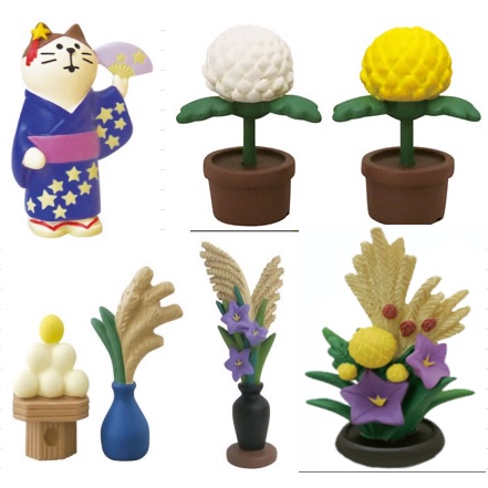 Miracleson-zakka Decole เสื้อคลุมอาบน้ํา ลายดอกเบญจมาศ สีม่วง สําหรับเทศกาลกลางฤดูใบไม้ร่วง