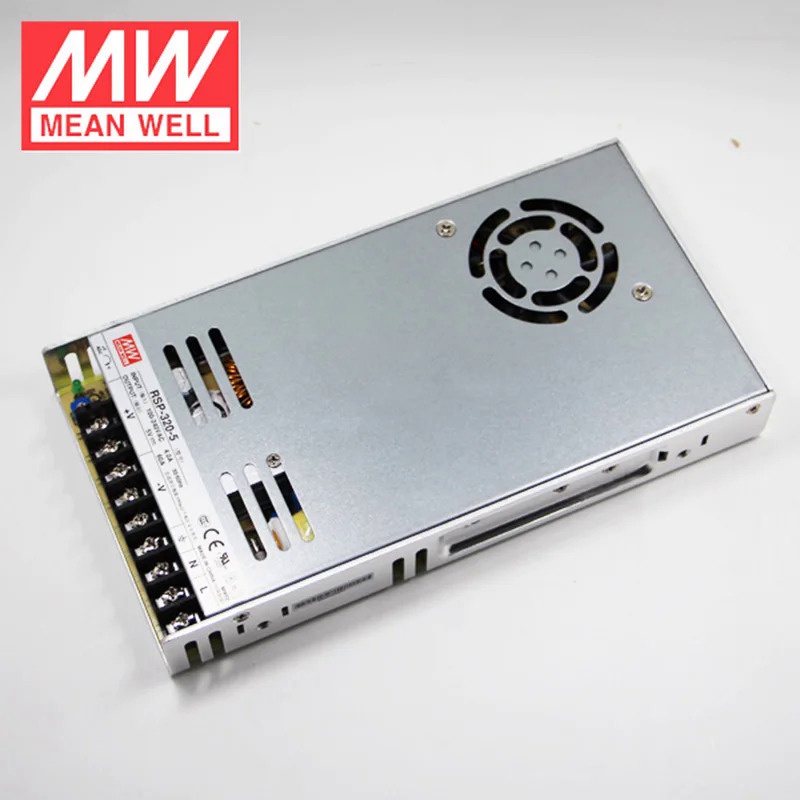 MEAN WELL RSP-320-5 Switching Power Supply 110V/220V AC ถึง 5V DC 60A 300W Meanwell Transformer acti