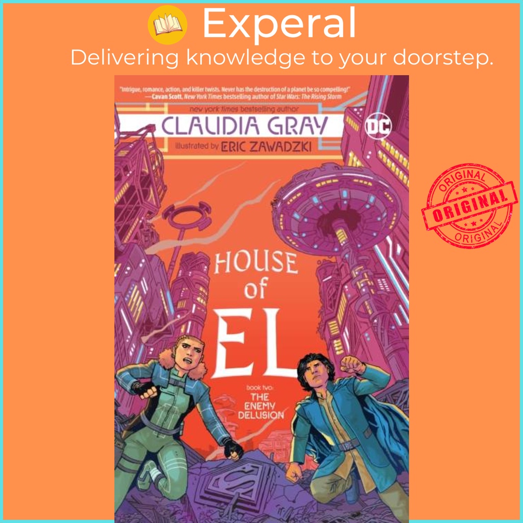 House of El Book Two: The Enemy Delusion โดย Eric Zawadzki (ฉบับสหราชอาณาจักรปกอ่อน)