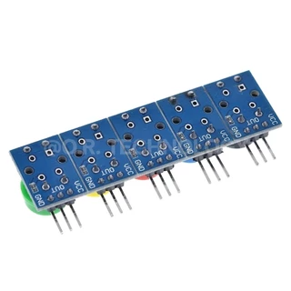 AH005 (1ชุด 5ชิ้น) โมดูล สวิทช์ปุ่มกด 5 สี Tactile Switch Module 5 Color โมดูลปุ่มกด สวิทช์ ปุ่มกด Push Button Switch