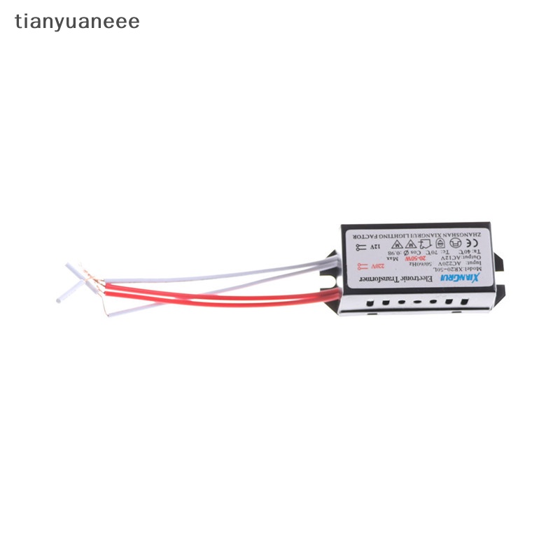 Tianyuaneee หม้อแปลงไฟฟ้า AC 220V เป็น 12V 20-35W LED