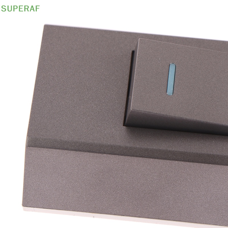 SUPERAF 1 PC 1 Gang 2 Way Surface Mount Wire การติดตั้งข้างเตียงเปิด/ปิดแผงควบคุมแผงโคมไฟติดผนังร้อน - รูปที่ 4