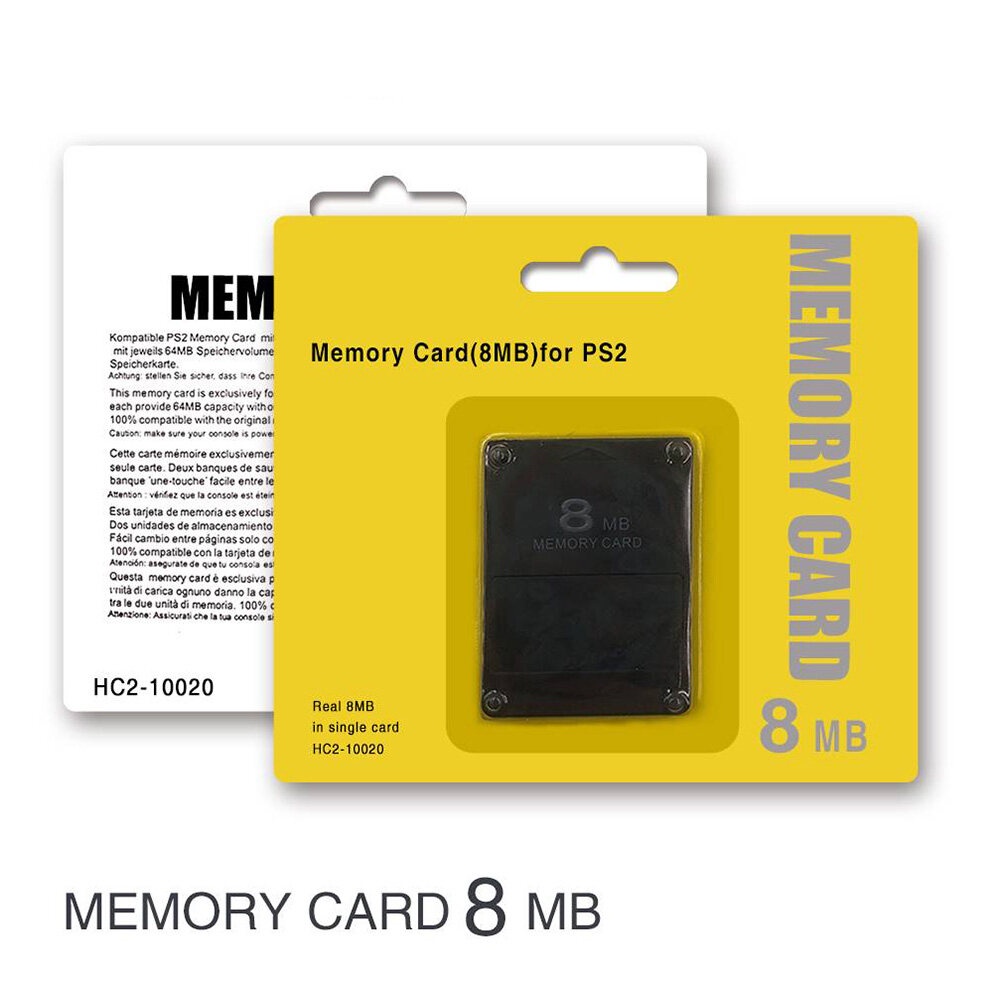 Memory card สำหรับ PS2  (เมม Ps2)(Save PS2)(เซฟ Ps2)(Playstation 2 Memory Card)(Playstation 2 Memory Card 8 MB