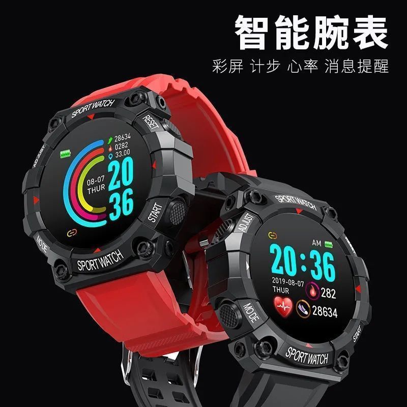 นาฬิกาข้อมืออิเล็กทรอนิกส์ สมาร์ทวอทช์ สไตล์สปอร์ต สําหรับ Huawei OPPO Water 11.27