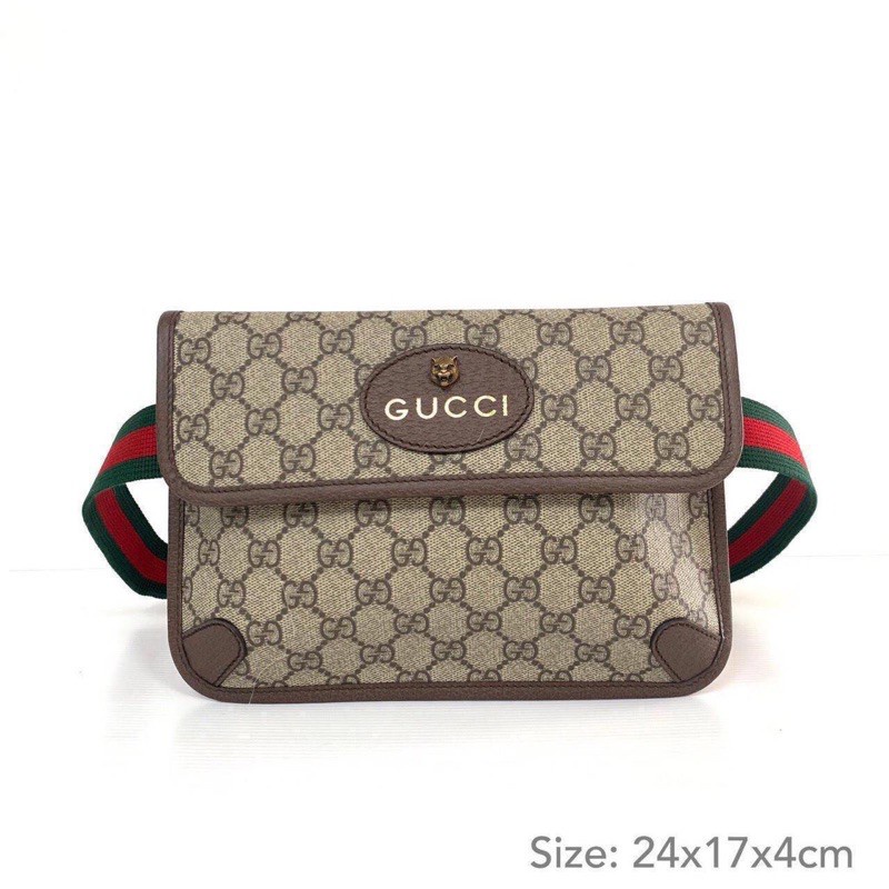 ใหม่ของแท้ ถูกที่สุด ของแท้ 100% Gucci Belt Bag