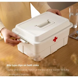 Omocha | Multifuntional organize box กล่องเก็บของอเนกประสงค์ กล่องเครื่องมือ กล่องยา