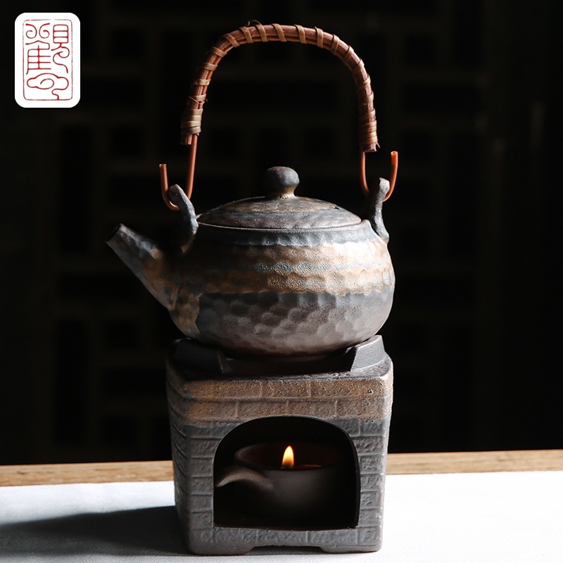 [Guanyun] ชุดกาต้มน้ําชา ถ่านกังฟู แบบเปิดไฟ [A2-001]