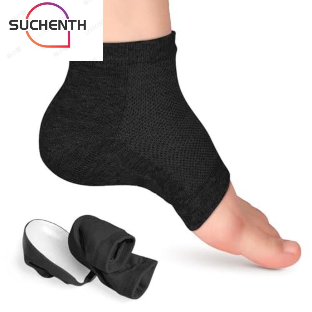 Suchenth Rizzsoles ถุงเท้า เพิ่มความสูงครึ่งเท้า SEBS กันลื่น 2.5 3.5 ซม. สําหรับผู้ชาย ผู้หญิง