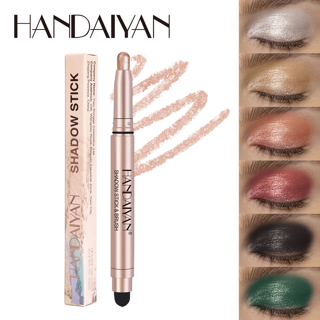 Han Daiyan handaiyan cross-border lazy eye shadow pen eye shadow stick waterproof silkworm brightening highlight pen