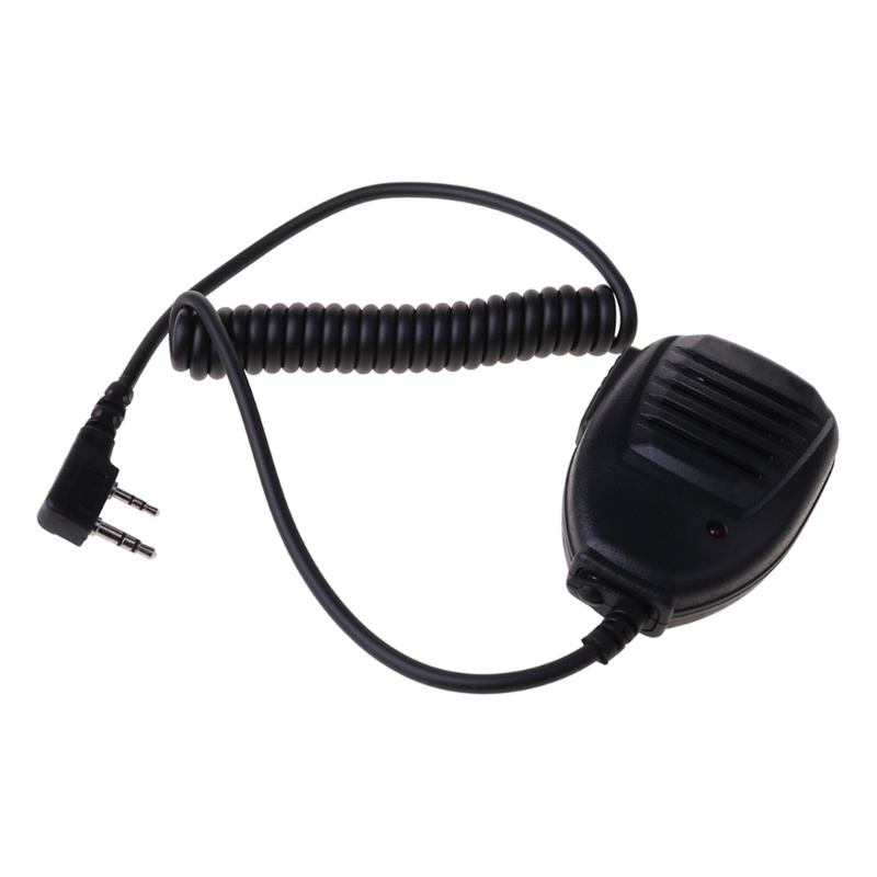 KIN Radio Speaker Mic Microphone PTT สําหรับวิทยุสองทางแบบพกพา