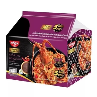 นิสชิน nissin นิชชิน บะหมี่ กึ่งสำเร็จรุป แพ็ค5ซอง